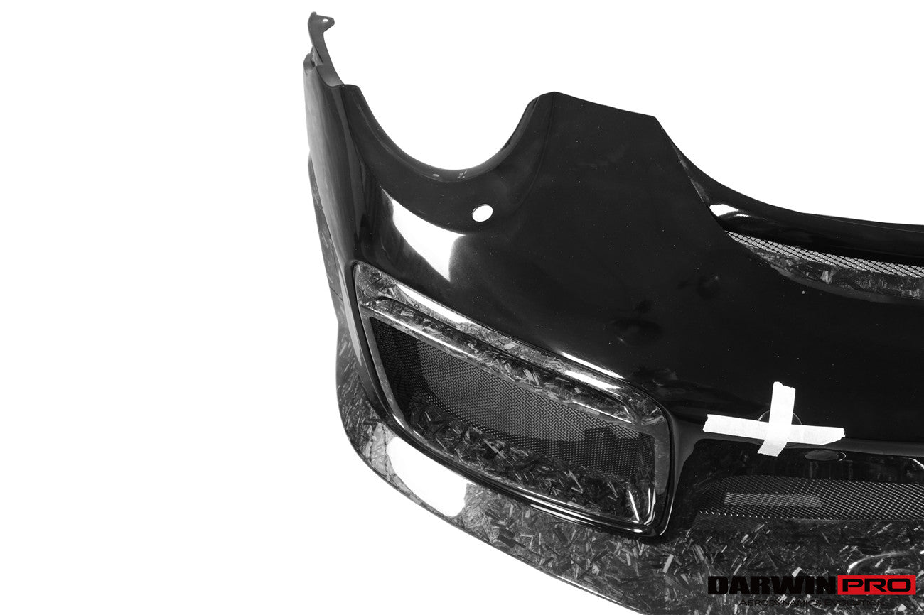 2016 - 2019 Porsche 911 991.2 Carrera &Targa 4 & 4S GT2RS Style Partial Carbon Fiber Front Bumper